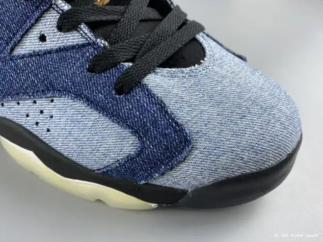 Washed Jordan Denim 6 Air CT5350-401 0523